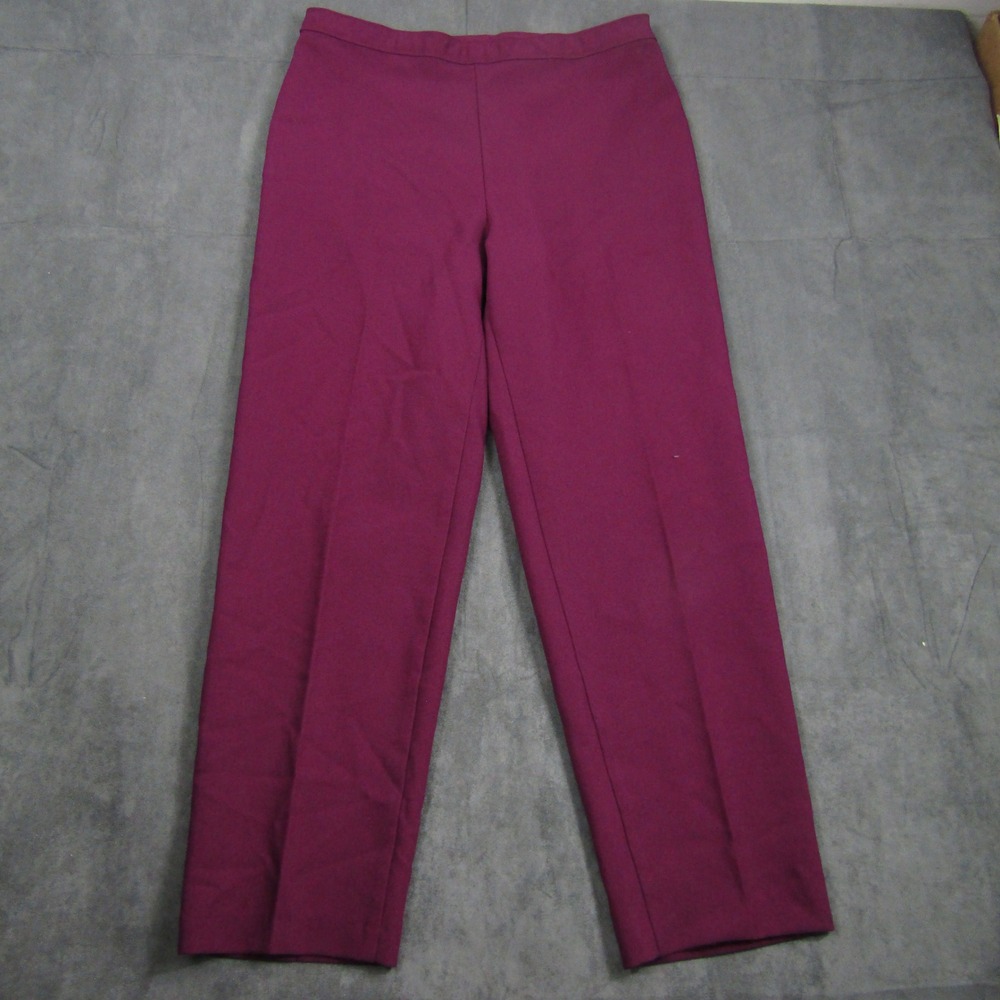 Levi Strauss Bend Over Pants Women 14 Purple Vintage High Waist Straight Leg